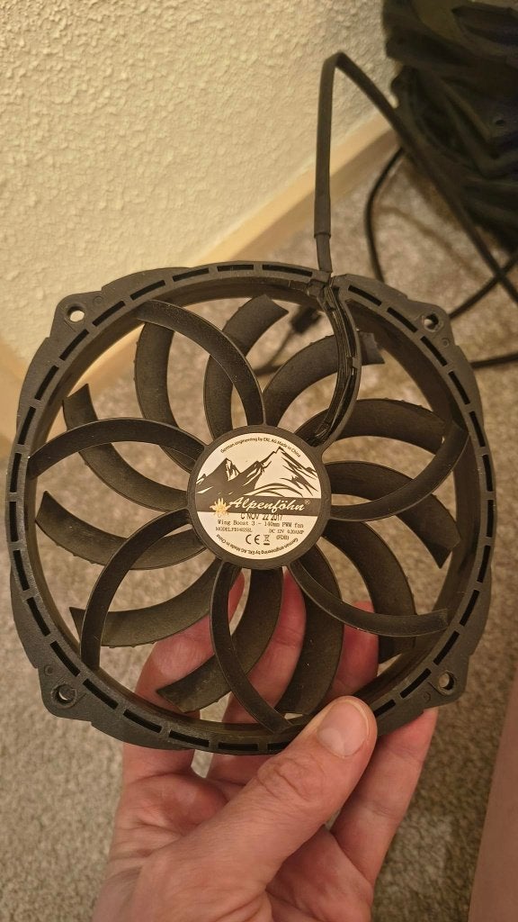 Alpenföhn 140mm PWM ventilatoren | Wing Boost 2 & 3, Ophalen, Zo goed als nieuw, Luchtkoeling