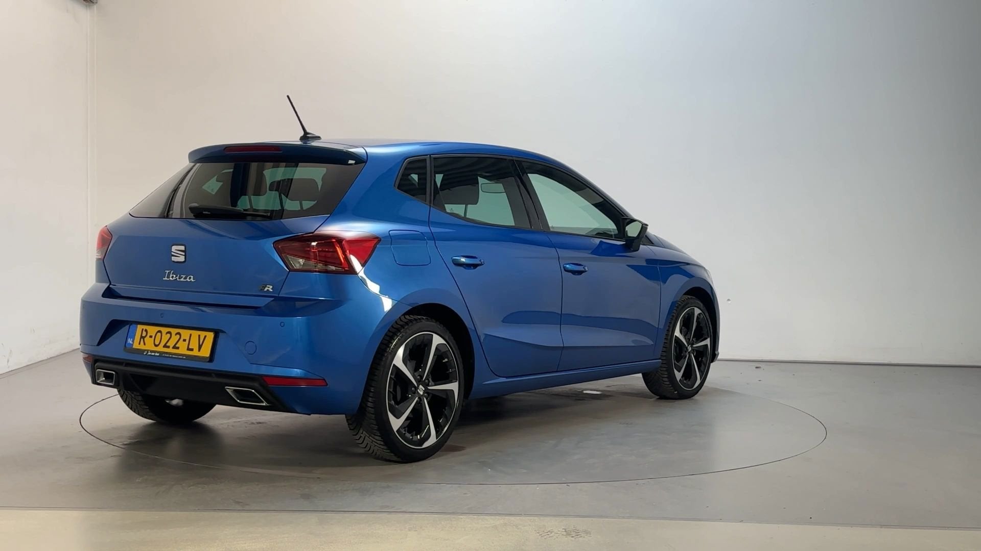 Seat Ibiza 1.0 EcoTSI FR LED App-Connect Climate Control Par, Dealer onderhouden, Stof, Met garantie (alle), Blauw