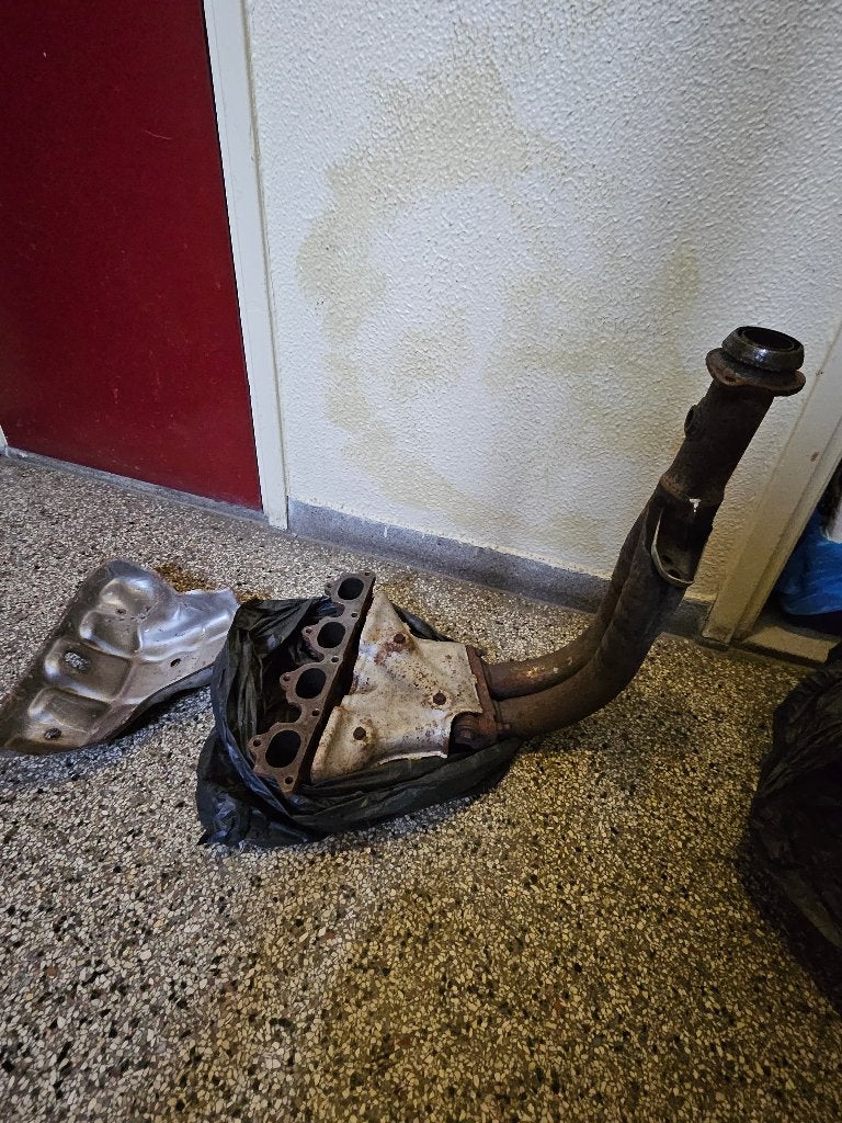 B16 uitlaatspruitstuk, Ophalen, Gebruikt, Honda