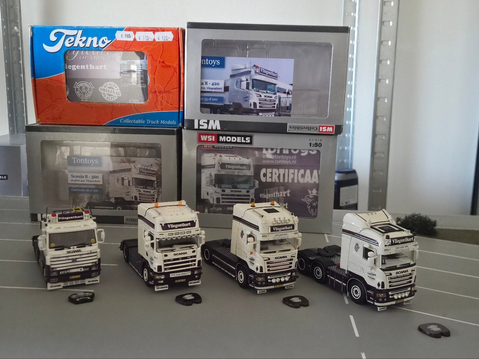 tekno& wsi Vliegenthart, Ophalen of Verzenden, Zo goed als nieuw, Bus of Vrachtwagen, Tekno