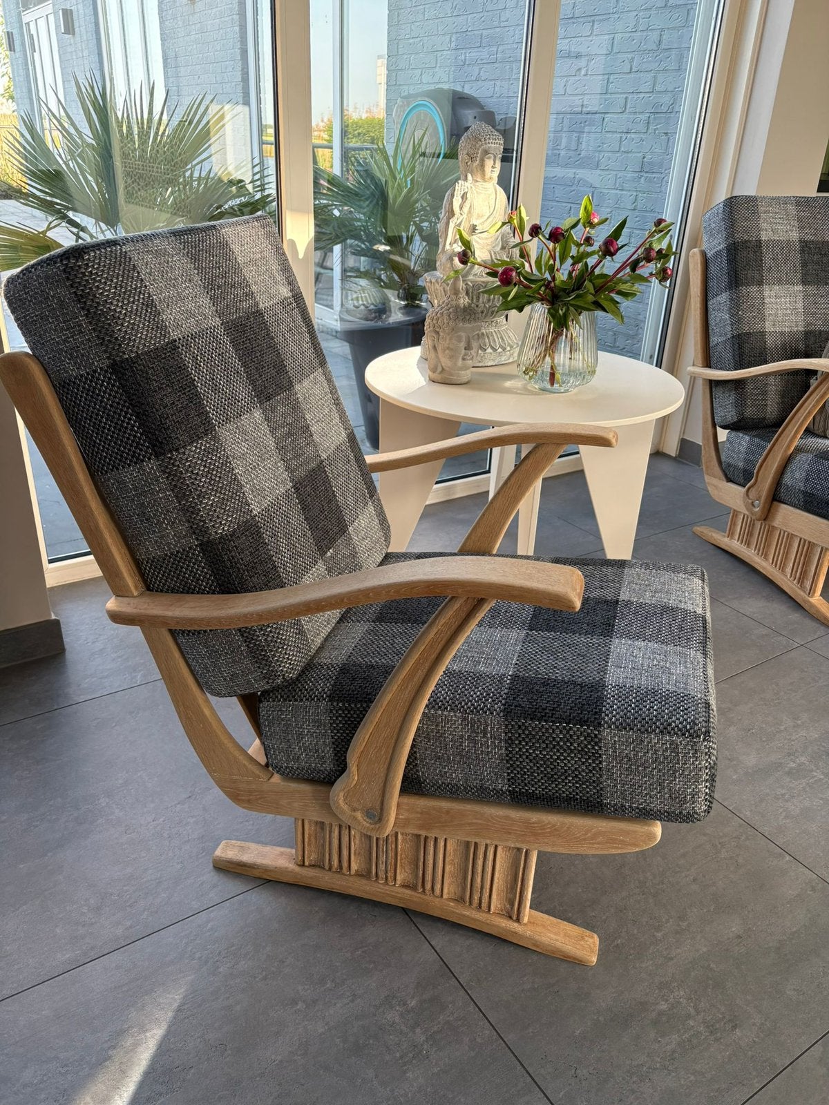 2 prachtige eiken stoelen, Ophalen, Gebruikt, 75 tot 100 cm, Hout