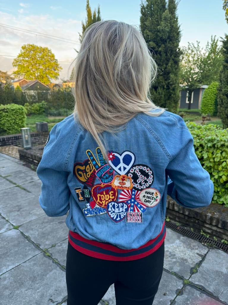 Limited edition Tommy Hilfiger x Gigi Hadid jasje - S -Nieuw, Blauw, Nieuw, Ophalen of Verzenden, Jasje
