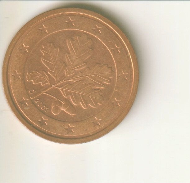 2 cent 2003 d duitsland, Postzegels en Munten, Munten | Europa | Euromunten, Verzenden, Duitsland, 1 cent