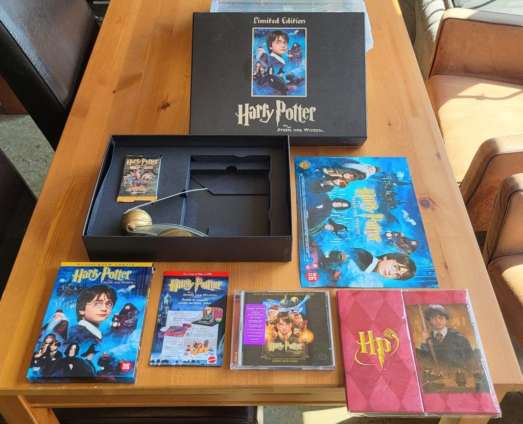 Harry Potter en de Steen Der Wijzen (Limited Edition), Verzamelen, Harry Potter, Ophalen of Verzenden, Zo goed als nieuw, Boek of Poster