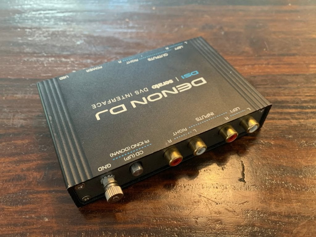 Denon DJ DS1 Serato DVS Interface focusrite usb geluidskaart, Ophalen of Verzenden, Zo goed als nieuw, Extern, Denon
