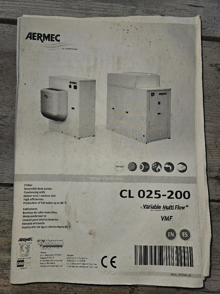 Chiller Airmec model CL 100 / R 410 ( 199 ), Ophalen, Nieuw, 50 tot 100 cm, Nb