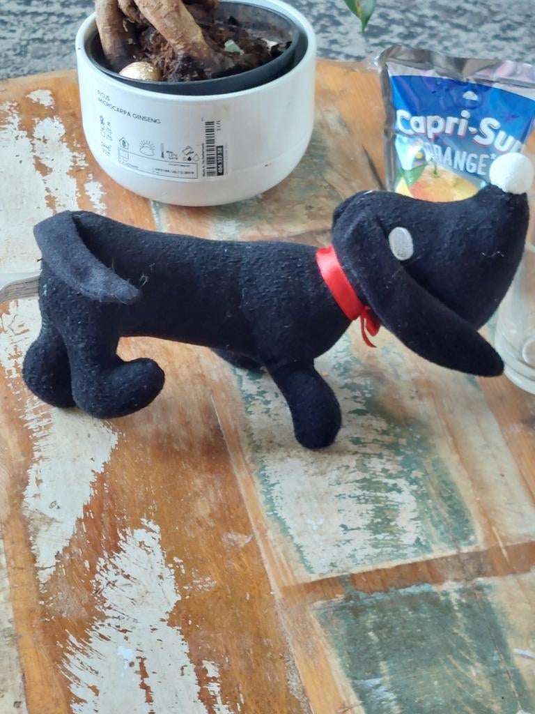 Fiep Westendorp Teckel knuffel Takkie, Ophalen of Verzenden, Nieuw, Hond