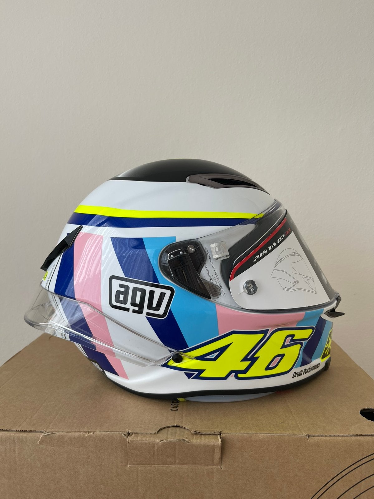 NEW!!! AGV Pista GP RR Valentino Rossi Assen 2007 Limited, Motoren, Nieuw met kaartje, Ophalen of Verzenden, S, Integraalhelm