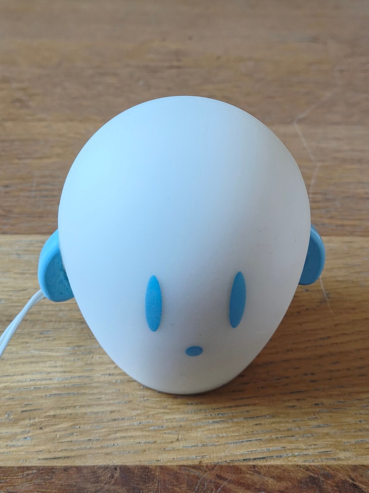 IKEA Spöka nachtlampje spookje - wit/blauw, Ophalen of Verzenden, Gebruikt, Overige typen