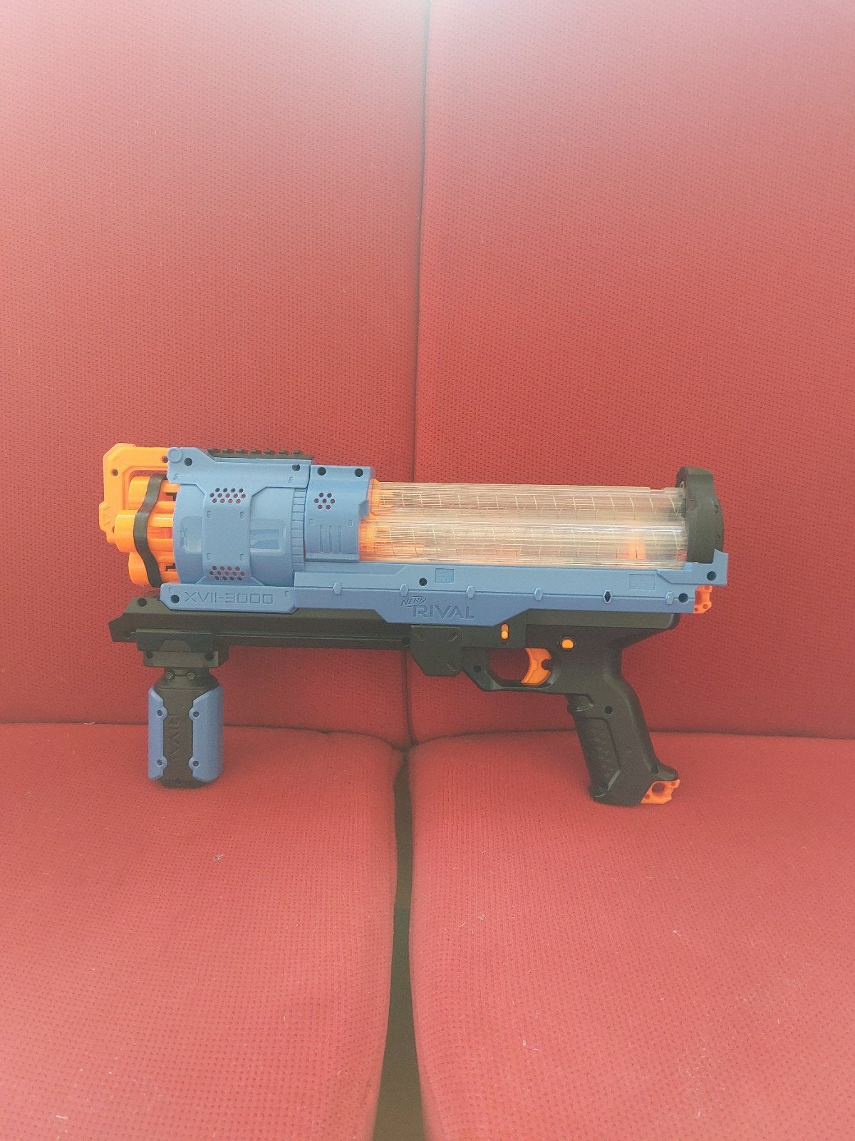 Nerf Rival XVII-3000 Blaster - Krachtige Nerf Gun, Ophalen of Verzenden, Zo goed als nieuw, Jongen of Meisje