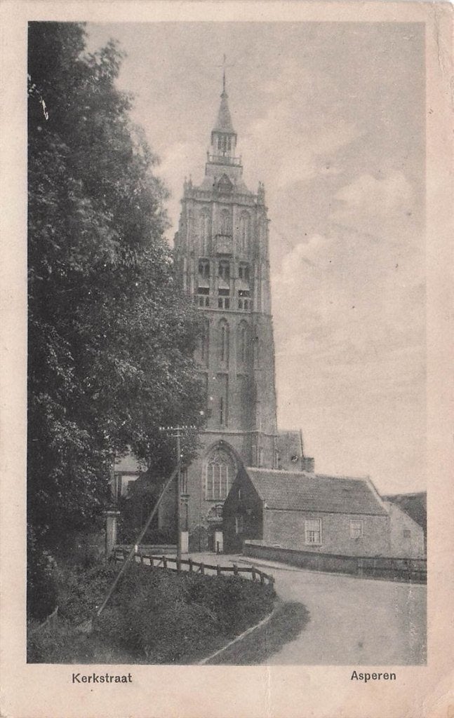 702-431-015 Kerkstraat Asperen, Verzamelen, Verzenden, Voor 1920, Gelderland