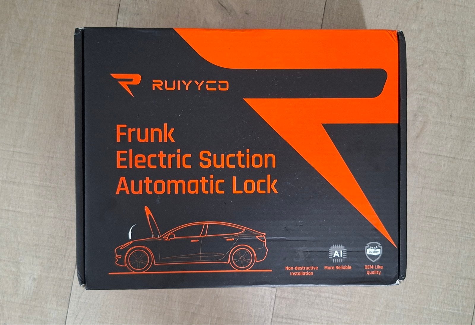 Nieuw Frunk softclose-slot - Tesla Model 3 (2021-2024), Nieuw, Ophalen of Verzenden, Motorkap, Voor