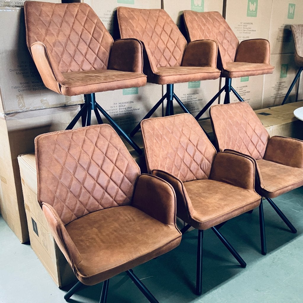 eetkamerstoelen draaibaar 50 euro SUPERSTUNT, Ophalen, MODERN, Overige kleuren, Nieuw