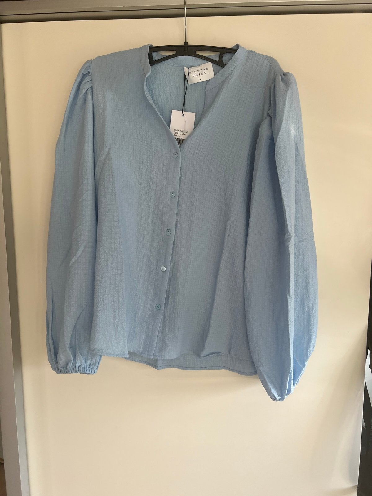 Mooie blouse, Ophalen of Verzenden, Nieuw, Maat 42/44 (L), Blauw