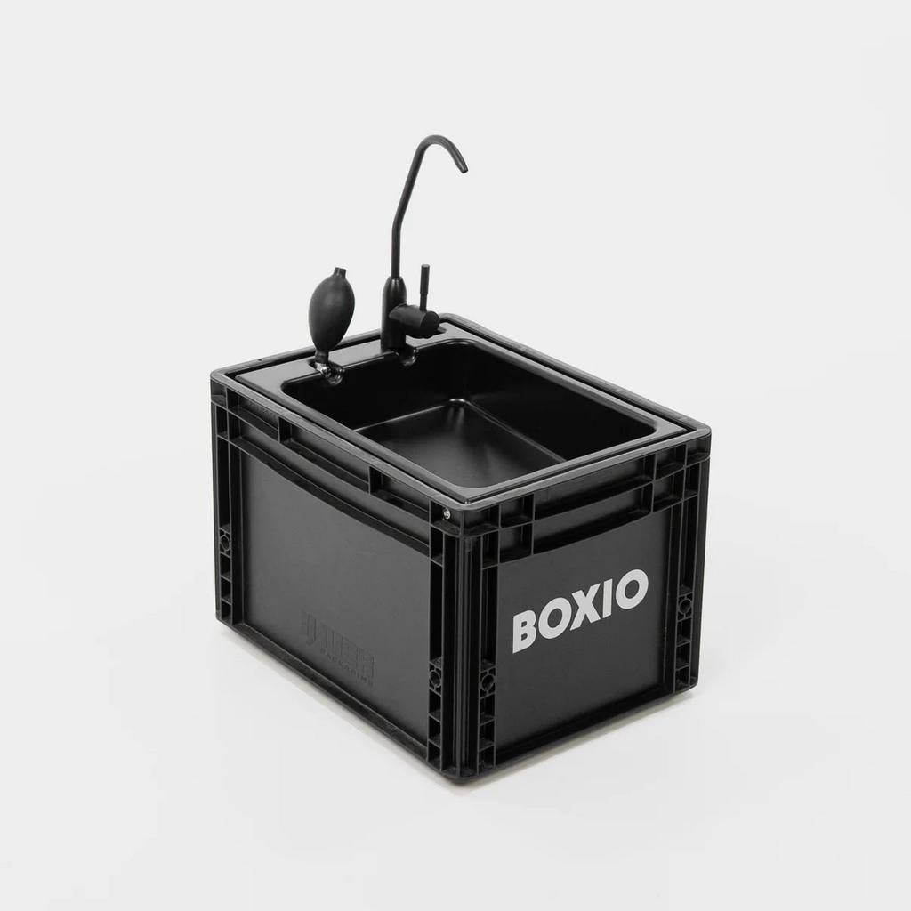 Boxio Wash Mobiele Wastafel - Ideaal voor Camping & Vanlife, Caravans en Kamperen, Ophalen of Verzenden, Nieuw