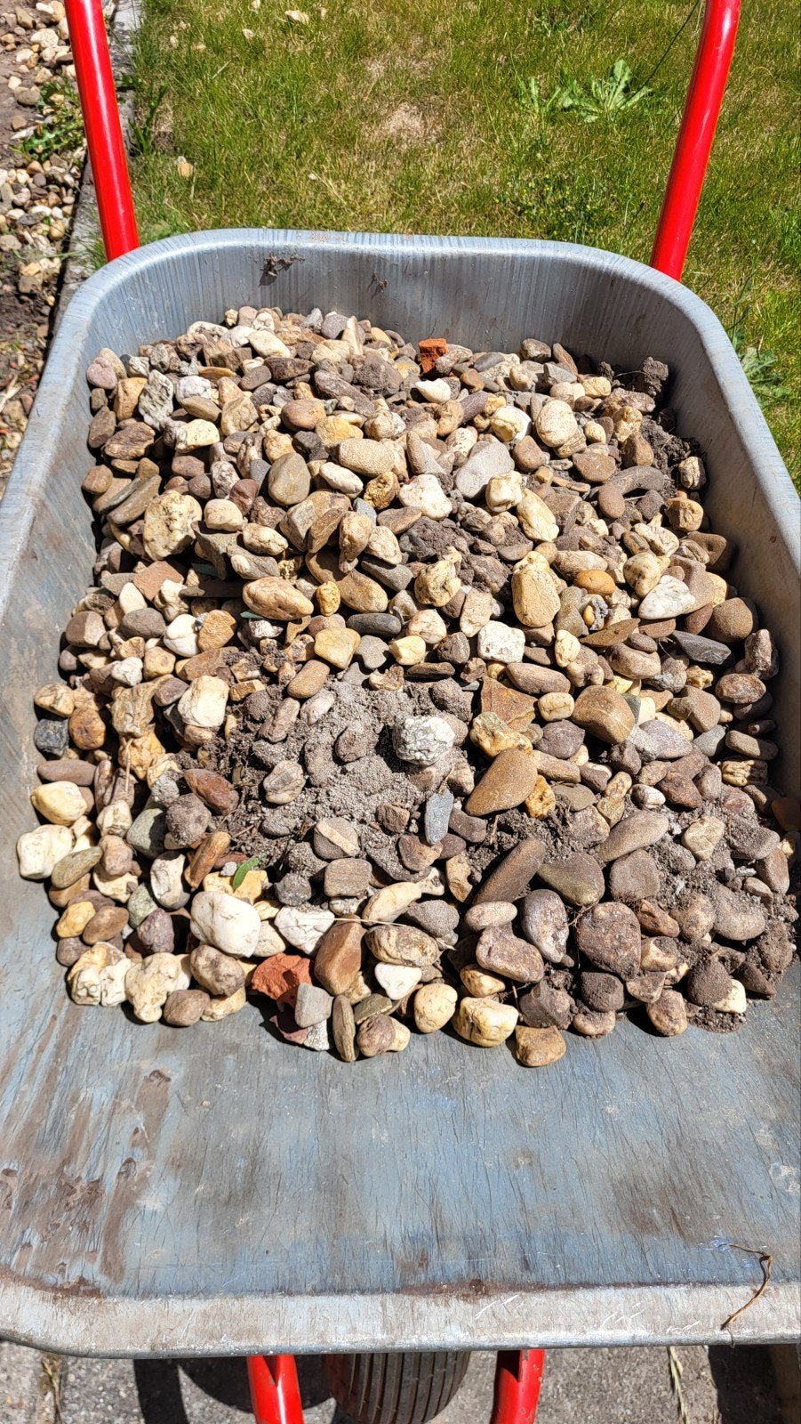 Siergrind, Ophalen
