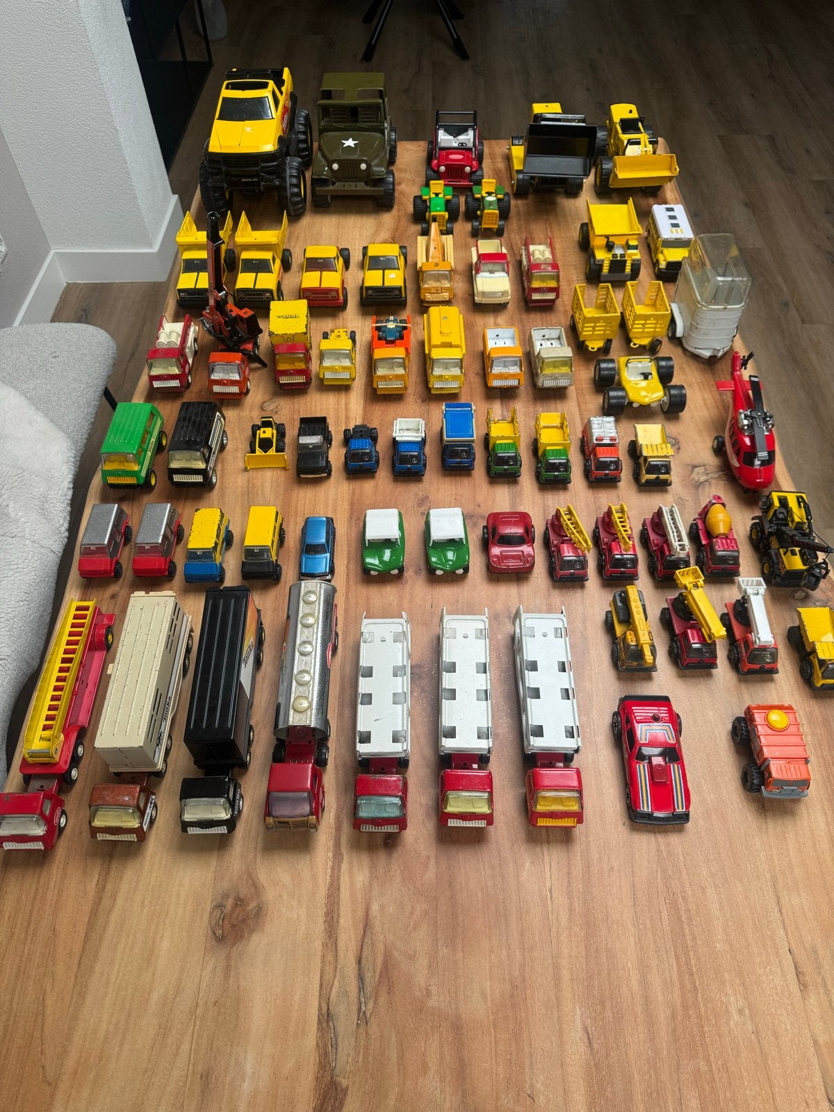 Grote collectie Tonka speelgoedvoertuigen!, Kinderen en Baby's, Speelgoed | Speelgoedvoertuigen, Ophalen, Gebruikt
