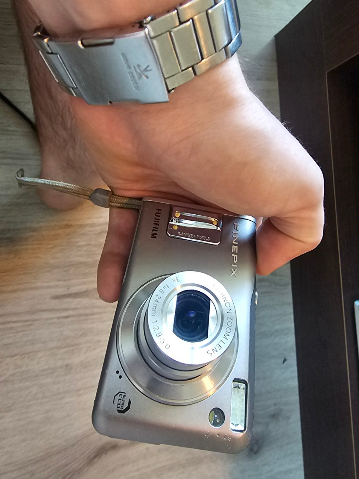 Fujifilm FinePix F31fd Compactcamera, Audio, Tv en Foto, Fotocamera's Digitaal, Ingebouwde flitser, Gebruikt, Verzenden, Fujifilm