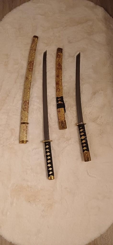 Decoratieve Katana en Wakizashi Set (Daishō), Ophalen of Verzenden, Zo goed als nieuw, Overige typen