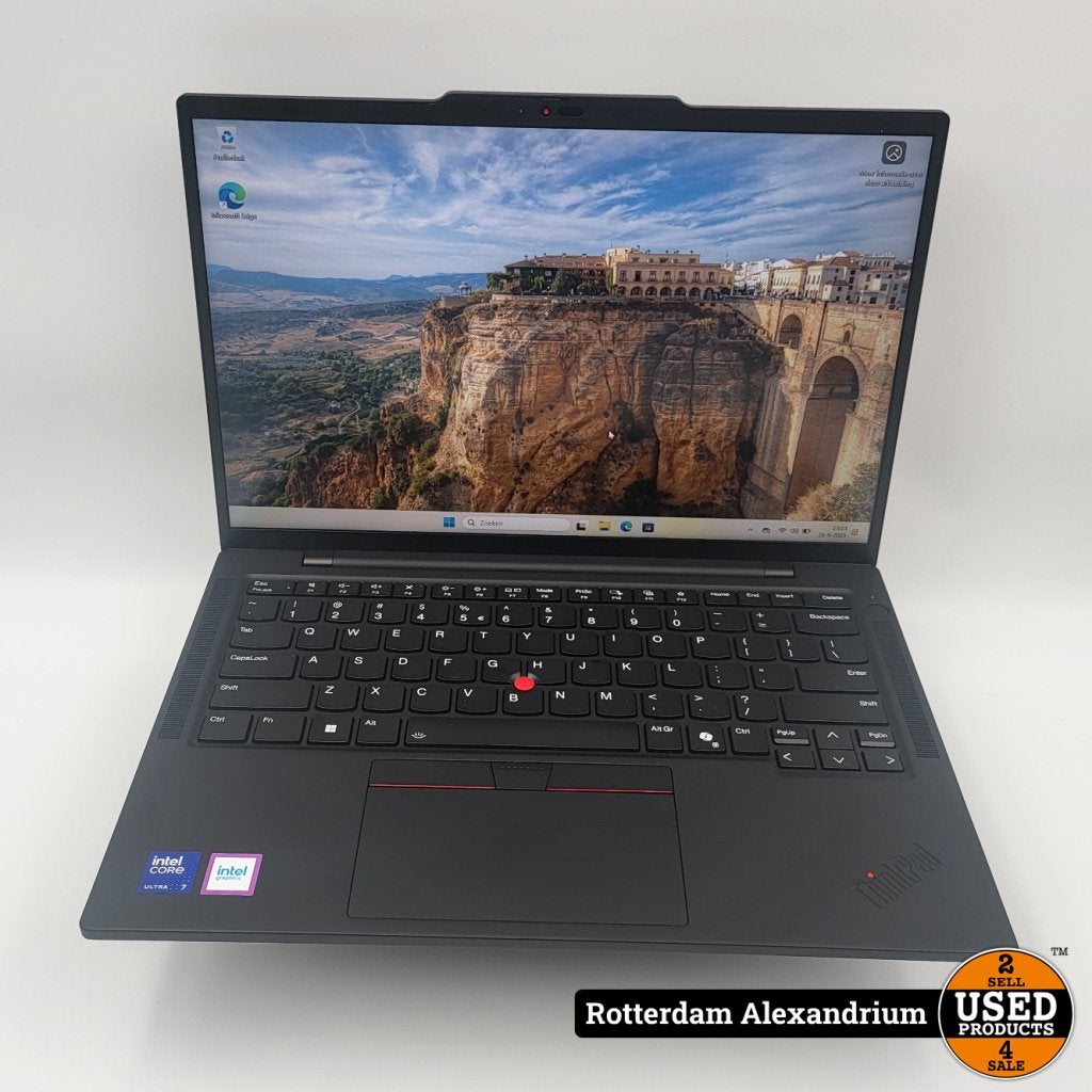 Lenovo ThinkPad T14s Gen 5 16GB 512GB Ultra 7 W11 Pro | Top, Computers en Software, Windows Laptops, Gebruikt