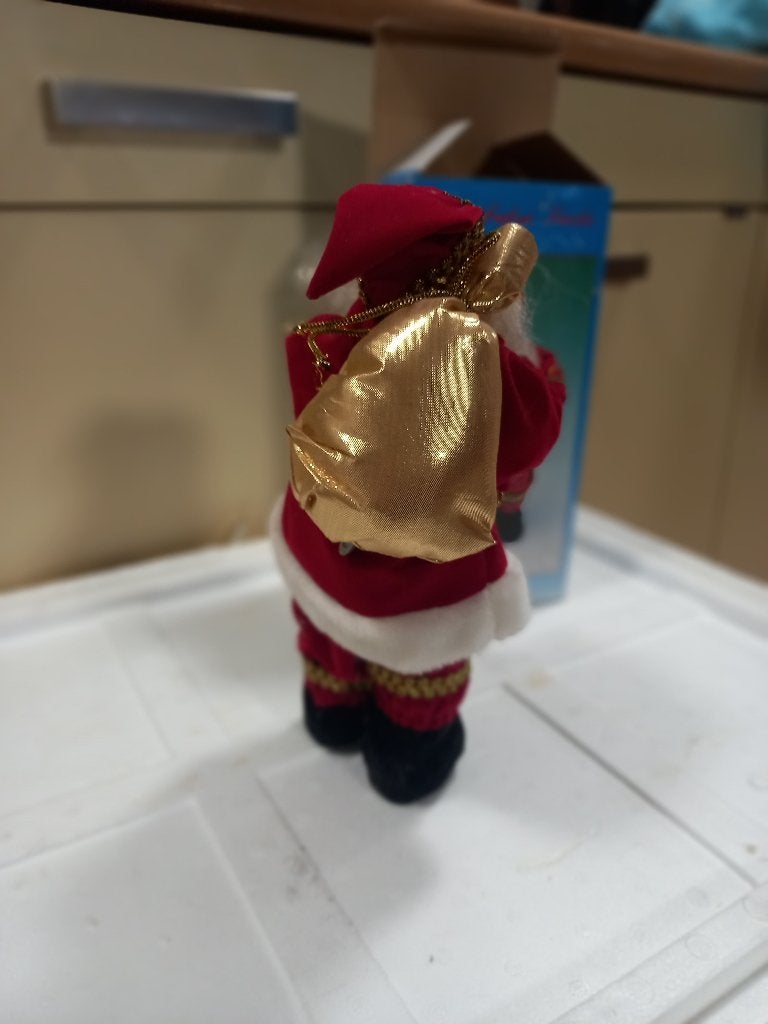 kerstman met muziek, Diversen, Ophalen of Verzenden, Gebruikt
