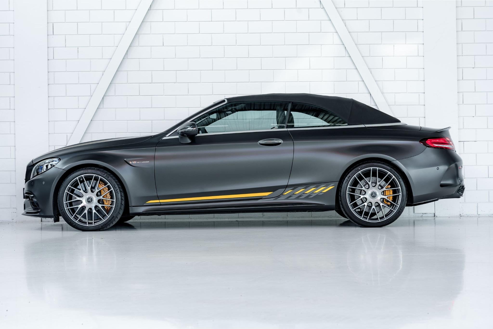 Mercedes-Benz C-klasse Cabrio AMG 63 S Final Edition l Track, Auto's, Automaat, Achterwielaandrijving, Gebruikt, 510 pk