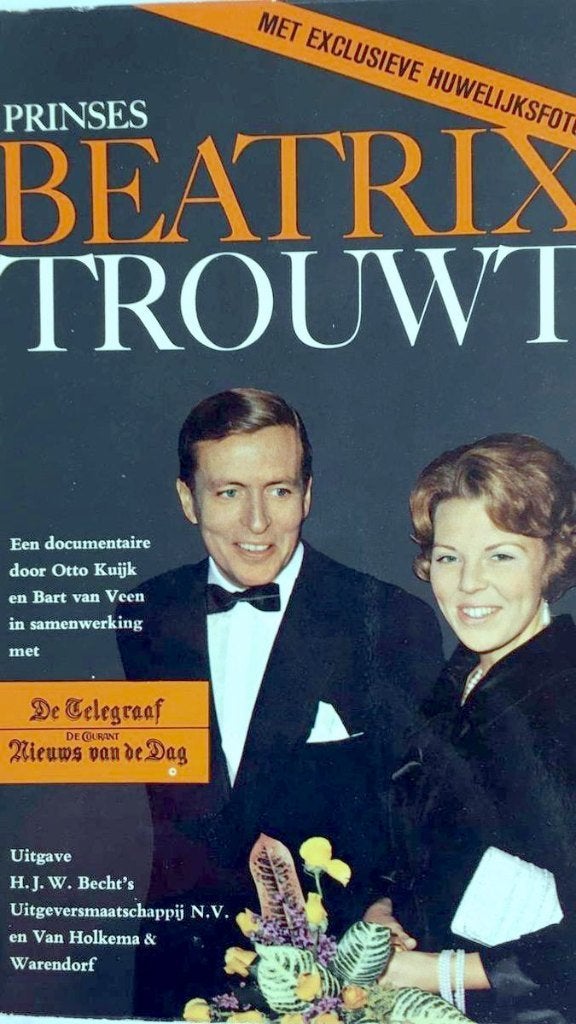 Princes Beatrix trouwt boek, Boeken, Geschiedenis | Vaderland, Zo goed als nieuw, Ophalen of Verzenden