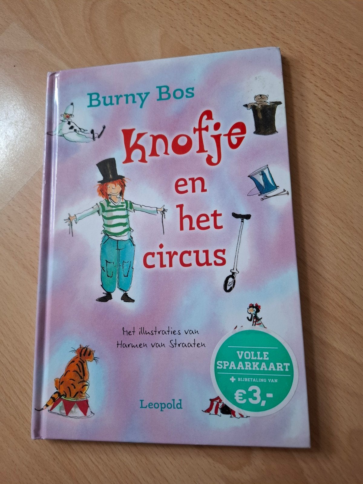 burny Bos Knofje en het circus, Ophalen of Verzenden