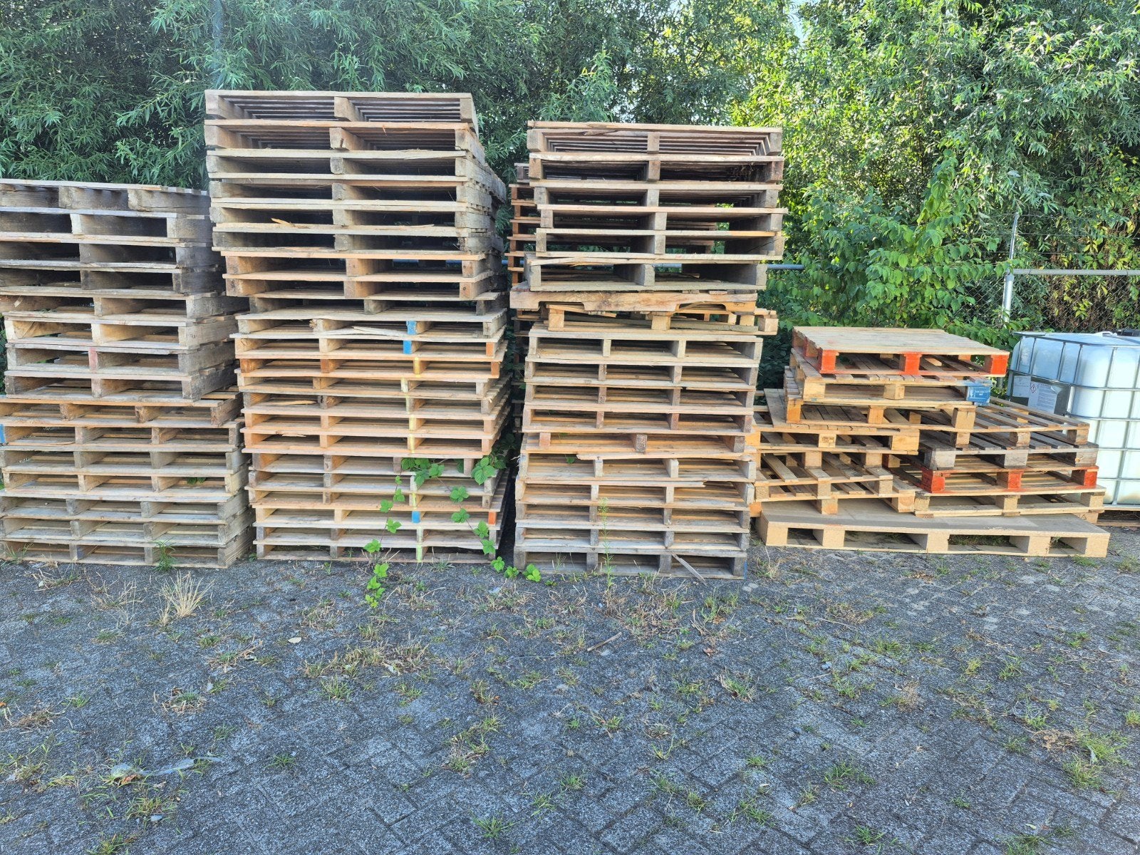 mooie partij oude pallets, Ophalen, Gebruikt, Minder dan 25 mm, Pallet