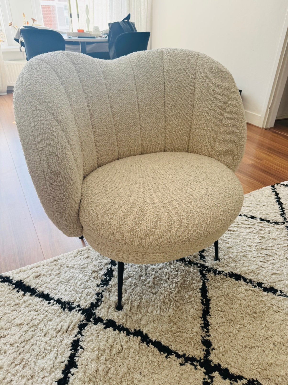 Teddy stof fauteuil Sofa Company, Ophalen, Zo goed als nieuw, 75 tot 100 cm, Stof