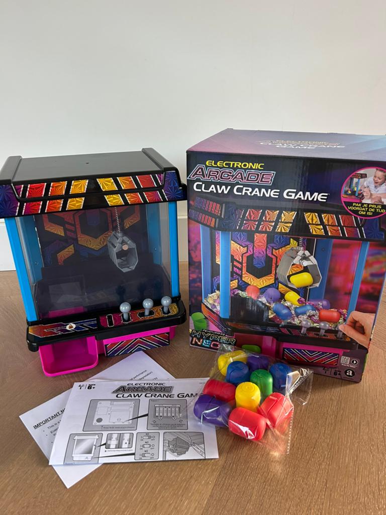 Electronic Arcade grijpautomaat Claw crane game speelgoed, Verzamelen, Speelgoed, -, -, Nieuw, Ophalen of Verzenden