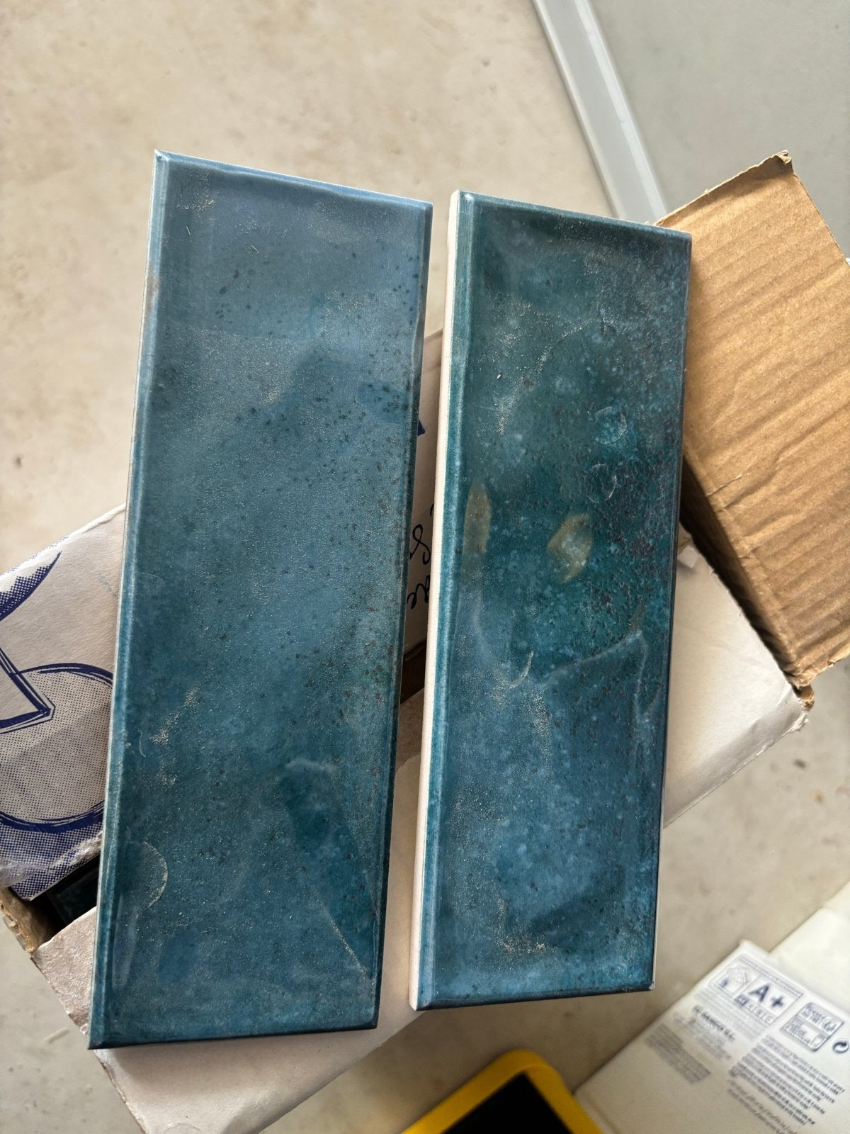 Tegels 6.5x20 cm - El Barco Vogue Glaciar Nieuw in doos, Ophalen, Nieuw, Minder dan 20 cm, 20 tot 40 cm