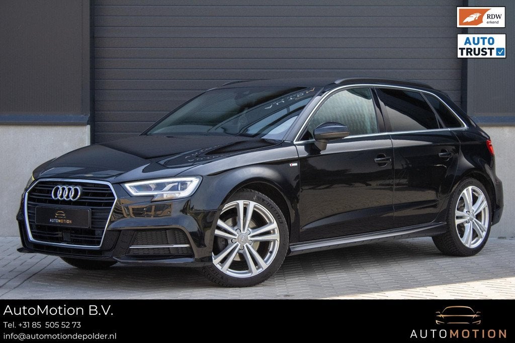 Audi A3 Sportback 1.4 TFSI CoD Sport S Line Edition Stoelver, Auto's, Audi, Bedrijf, Te koop, A3, ABS, Adaptive Cruise Control
