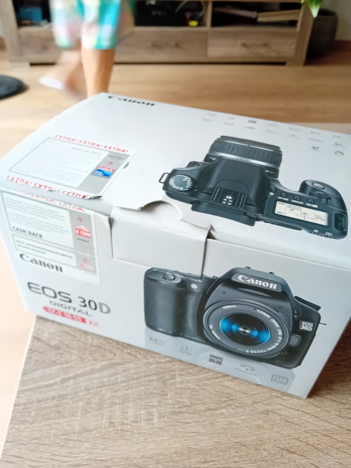 Canon camera Eos 30D met lens, Overige materialen, 30 cm of meer, 50 tot 150 cm, Ophalen of Verzenden