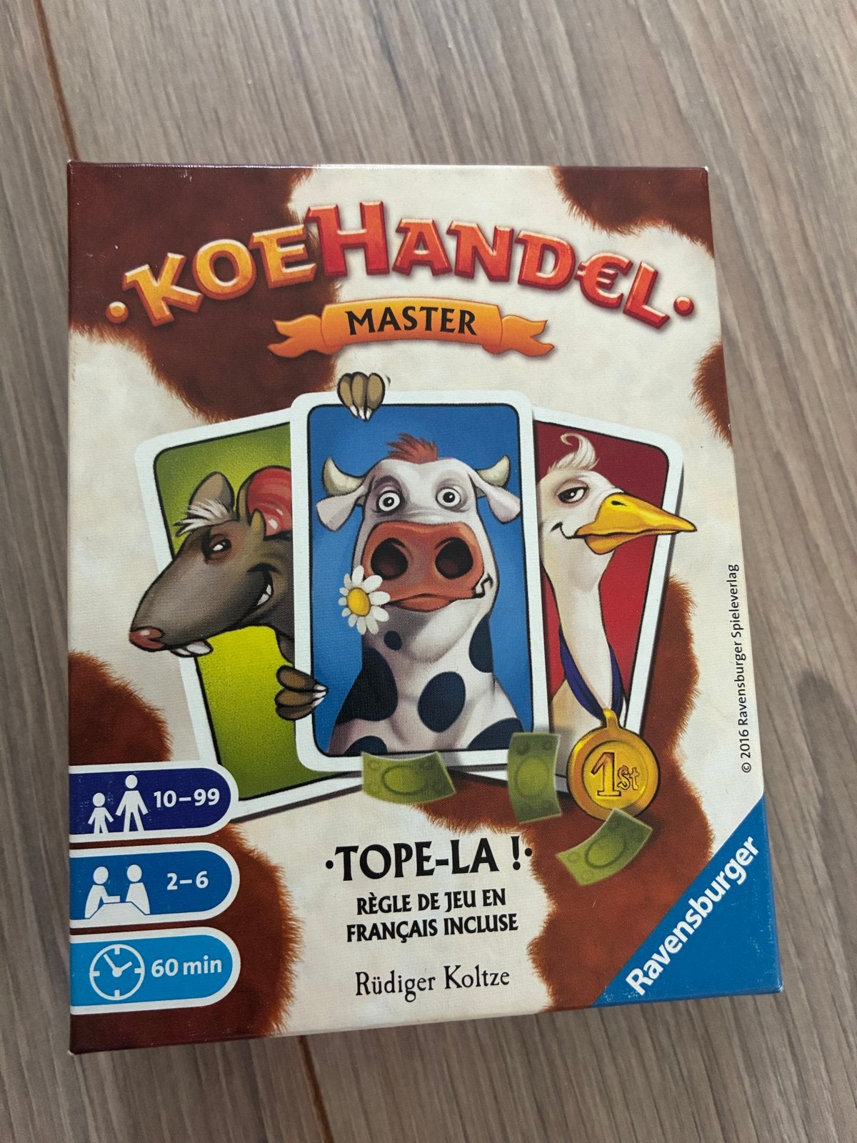 Koehandel Master - Ravensburger Kaartspel, Drie of vier spelers, Ophalen, Gebruikt