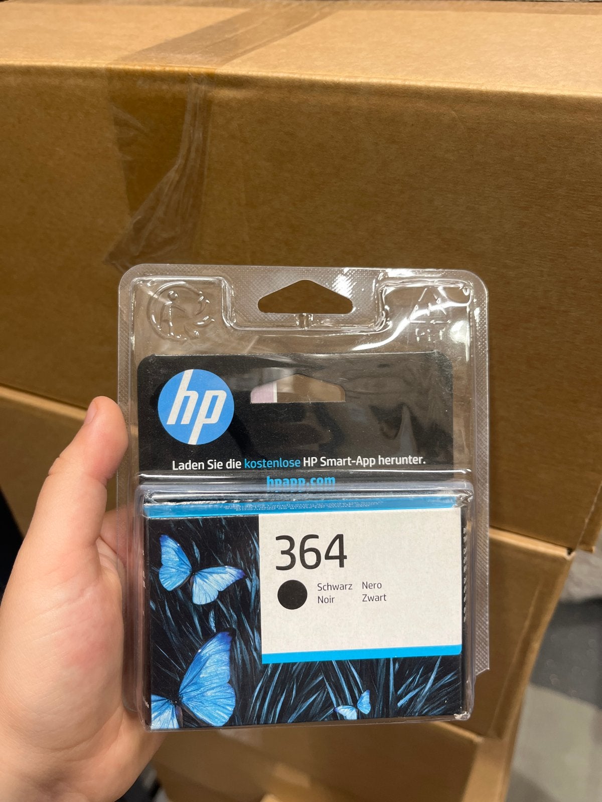 HP 364 Zwarte Inktcartridge - Nieuw in verpakking, Ophalen of Verzenden, Nieuw, Cartridge