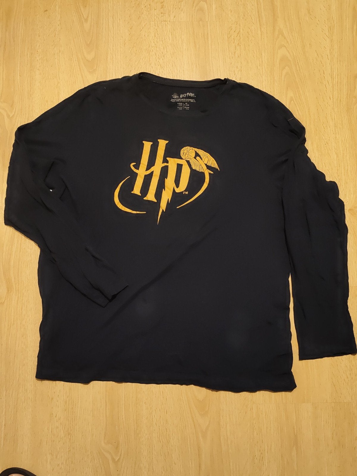 Harry Potter pyjama shirt, Blauw, Ophalen of Verzenden, Zo goed als nieuw, Wizarding world