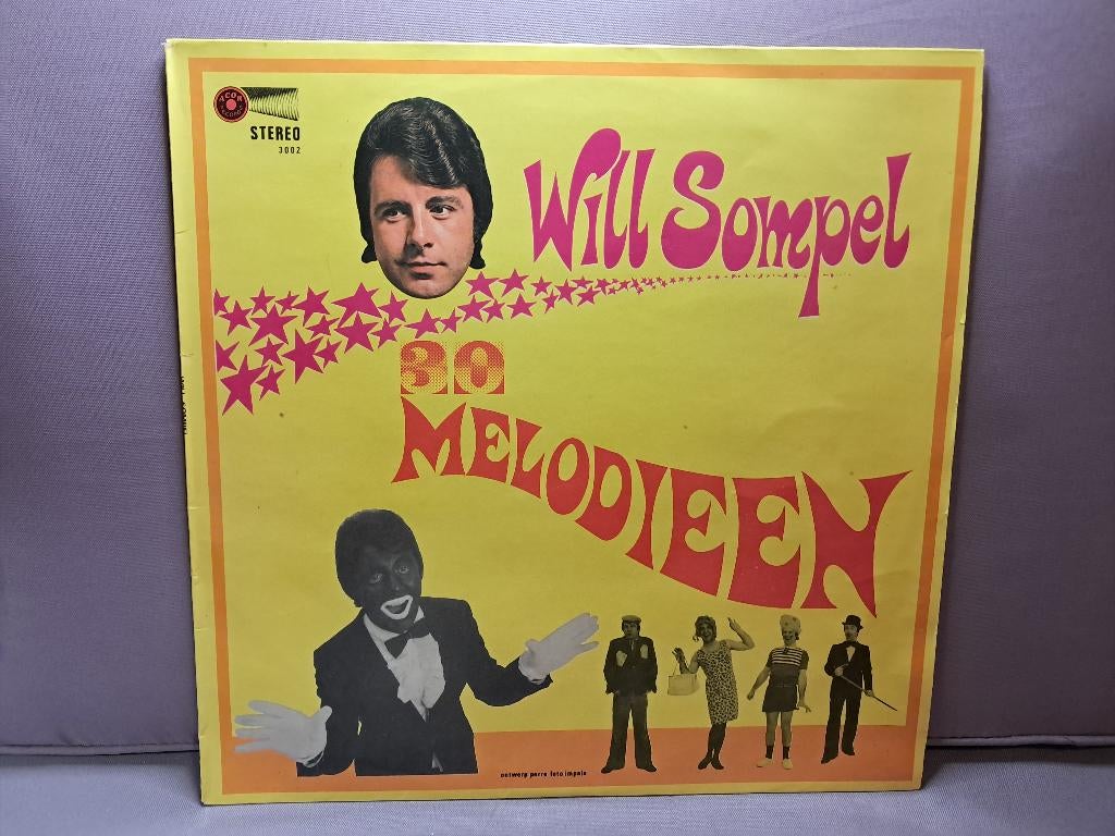 lp. nl. will sompel. 30 melodieen. ex+, Ophalen of Verzenden, Gebruikt, 12 inch