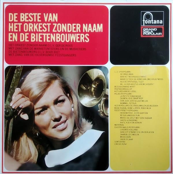 Orkest Zonder Naam, Marketentsters En Musketiers enz lp, Cd's en Dvd's, Ophalen of Verzenden, Gebruikt, 12 inch, Levenslied of Smartlap