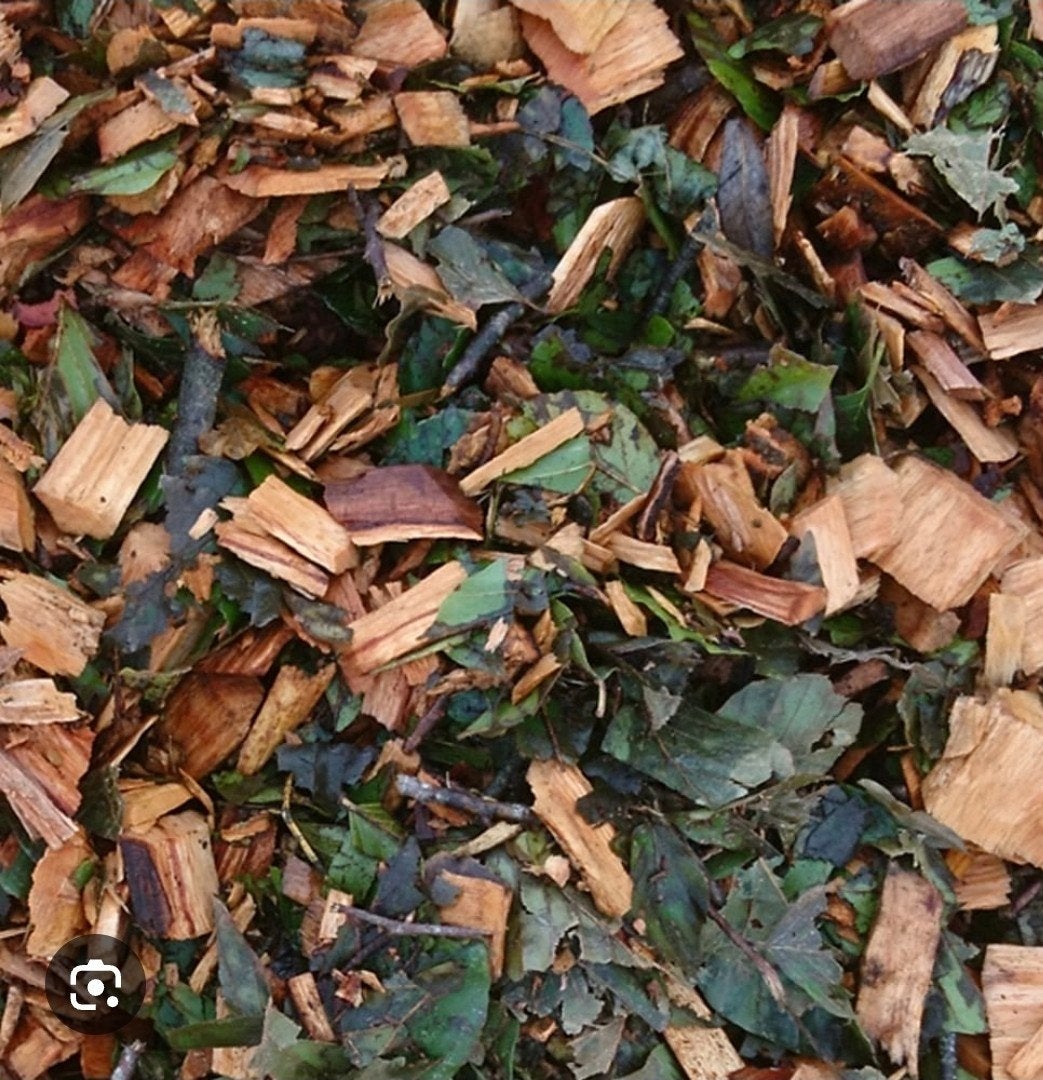 Houtsnippers en bladeren voor tuin en compost, Ophalen of Verzenden, Overige typen