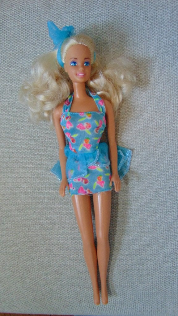 Vintage Mattel Fashion Play Barbie uit 1991, Ophalen of Verzenden, Gebruikt, Pop