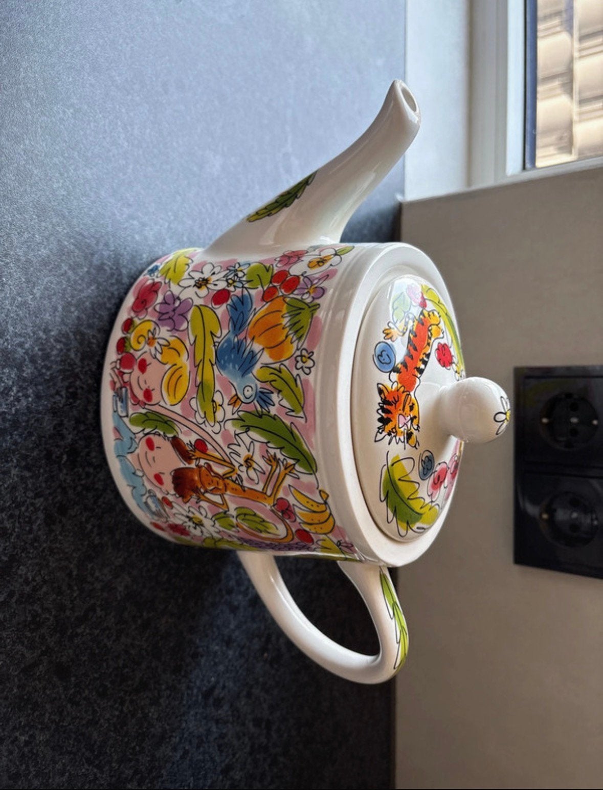 Blond Amsterdam Theepot, Ophalen, Zo goed als nieuw, Aardewerk, Overige typen