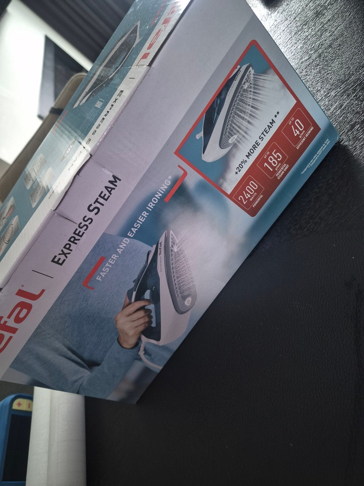 Tefal stoom strijkijzer, Ophalen of Verzenden, Zonnebank enkelzijdig, Minder dan 10 lampen