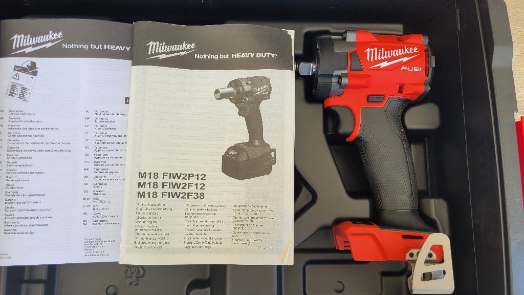 NIEUW: Milwaukee M18 Slagmoersleutel FIW2F12-0, Ophalen of Verzenden, Nieuw, Overige typen