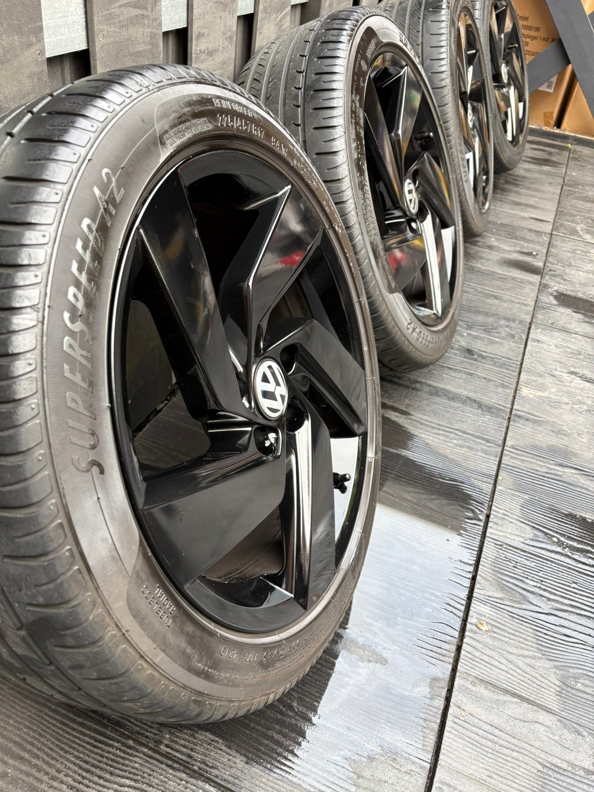 Volkswagen 17 inch RICHMOND velgen GTI GOLF 8 7 6 5 CADDY, Auto-onderdelen, Ophalen, Banden en Velgen, 17 inch, Zomerbanden