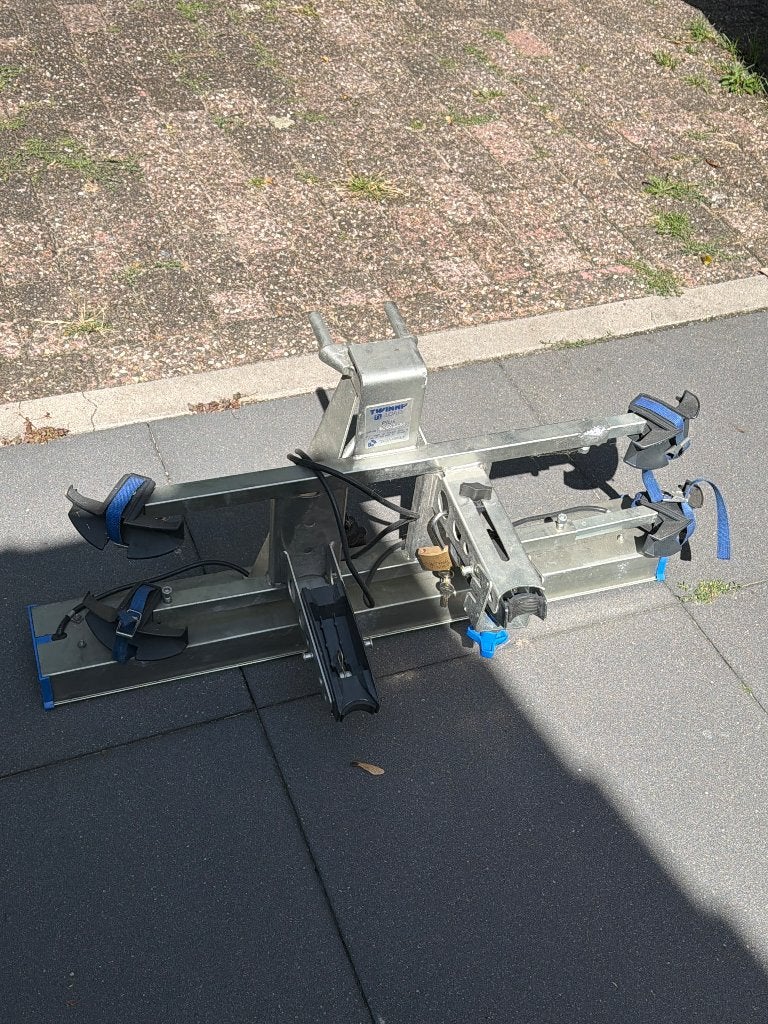 Fietsendrager, Ophalen, Gebruikt, Trekhaakdrager