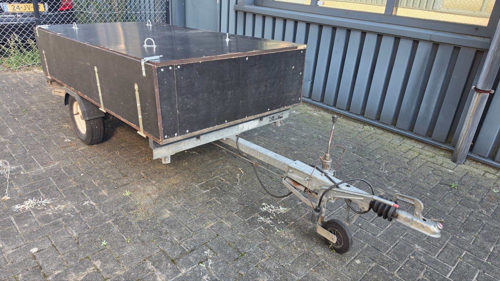 Conway aanhanger met bak, 240 cm lang, Ophalen, Gebruikt