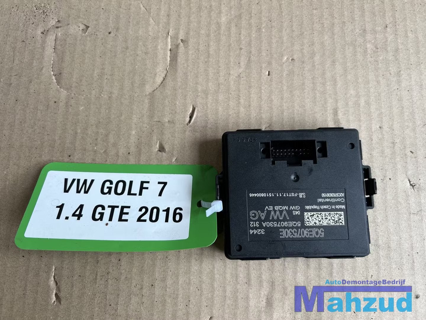 VW GOLF 7 GATEWAY module 2012-2021 5QE907530E, Gebruikt, Volkswagen, Volkswagen AG, Berliner Ring 2
38440  Wolfsburg, DE