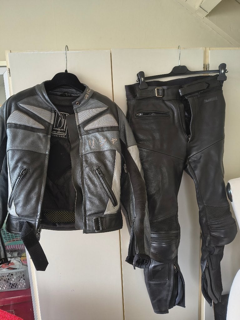 Dames leren motorpak maat 36/38, Combipak, Ophalen of Verzenden, Richa, Dames