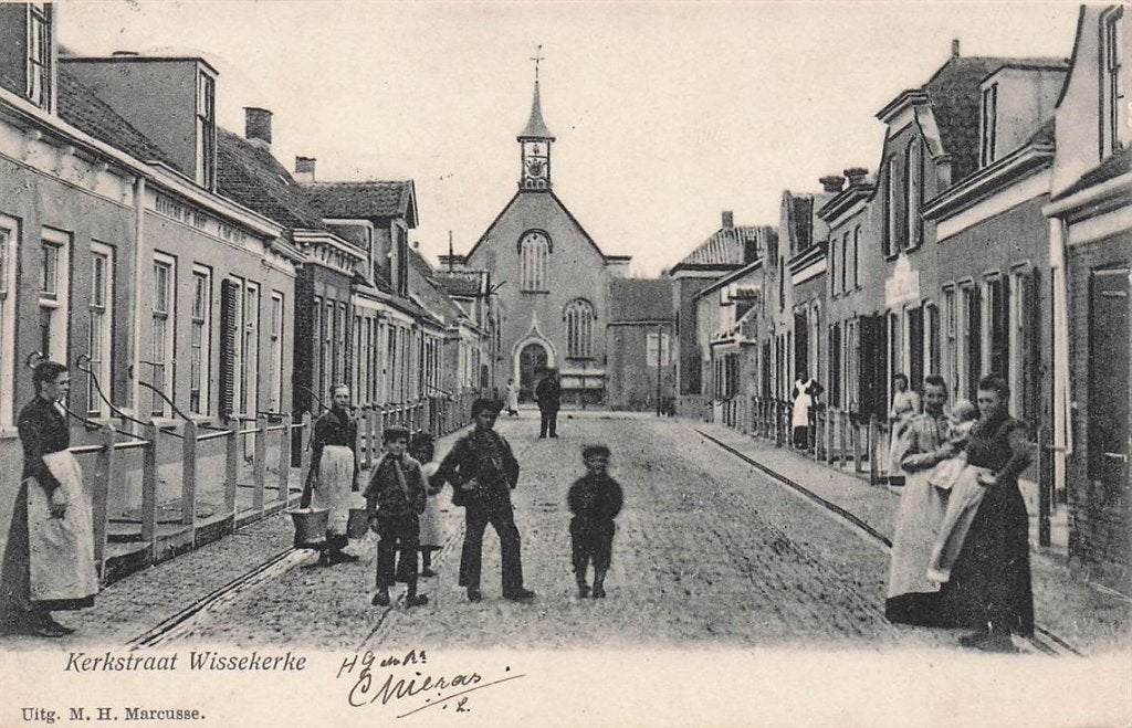702-373-017 Kerkstraat Wissekerke, Verzenden, Voor 1920, Zeeland